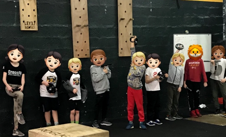 Un cours Kids chez CrossFit Ballers