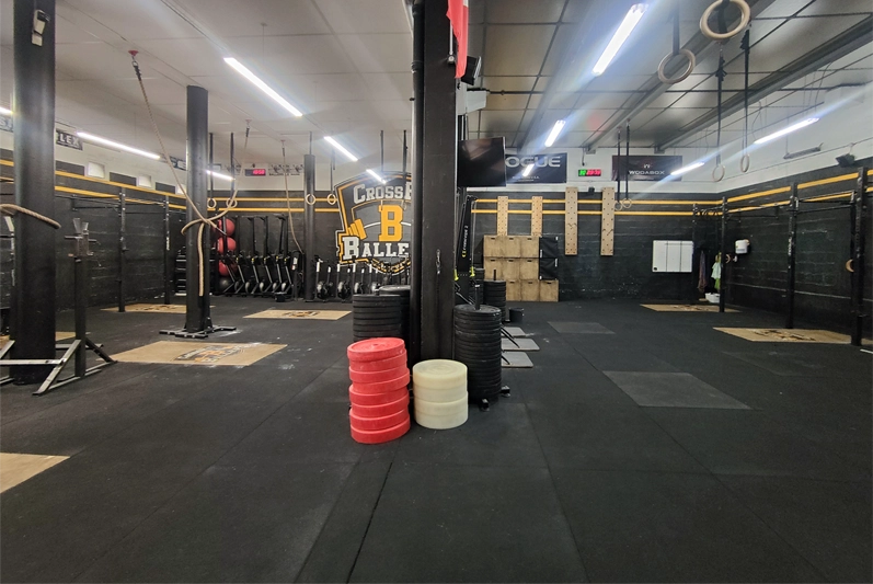 La Box et le matériel de CrossFit Ballers